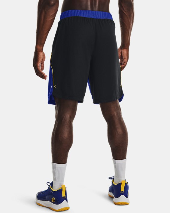 Men's Curry UNDRTD Splash Shorts, Blue, pdpMainDesktop image number 1